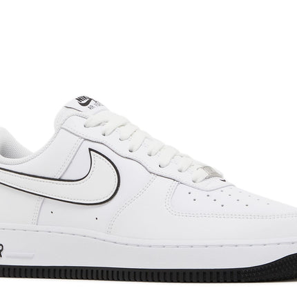 Nike Air Force 1 '07 Bajo Blanco Negro Contorno Swoosh