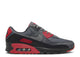 Nike Air Max 90 Smoke Grey Fire Red