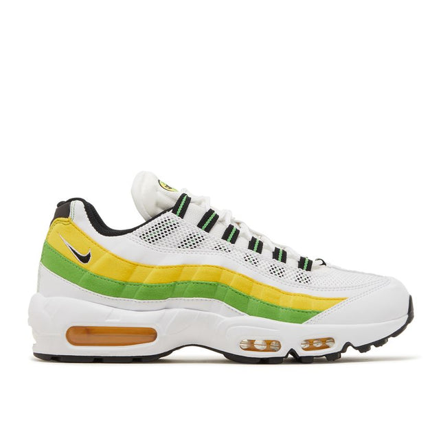 Nike Air Max 95 Essential White Green Apple Tour Yellow