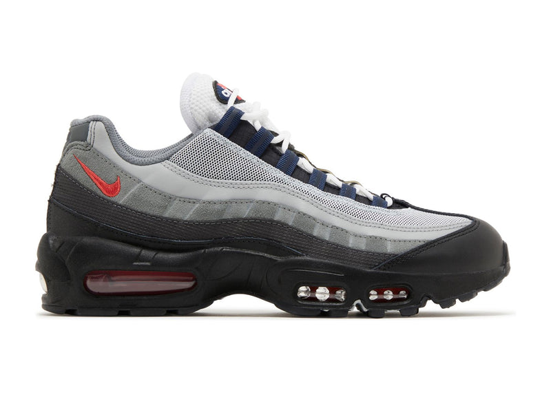 Nike Air Max 95 Track Red Smoke Grey
