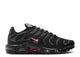 Nike Air Max Plus Black University Red Metallic Silver