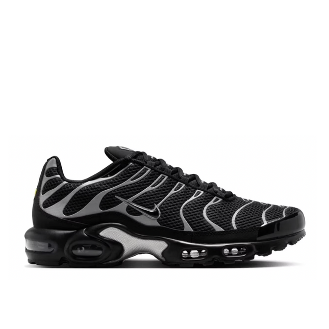 Nike Air Max Plus Premium Black Reflective Silver