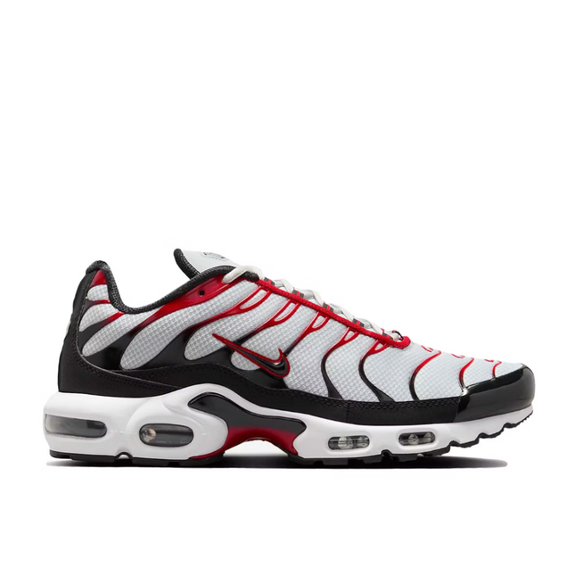 Nike Air Max Plus Pure Platinum Black University Red