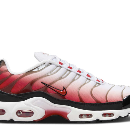 Nike Air Max Plus White Black University Red