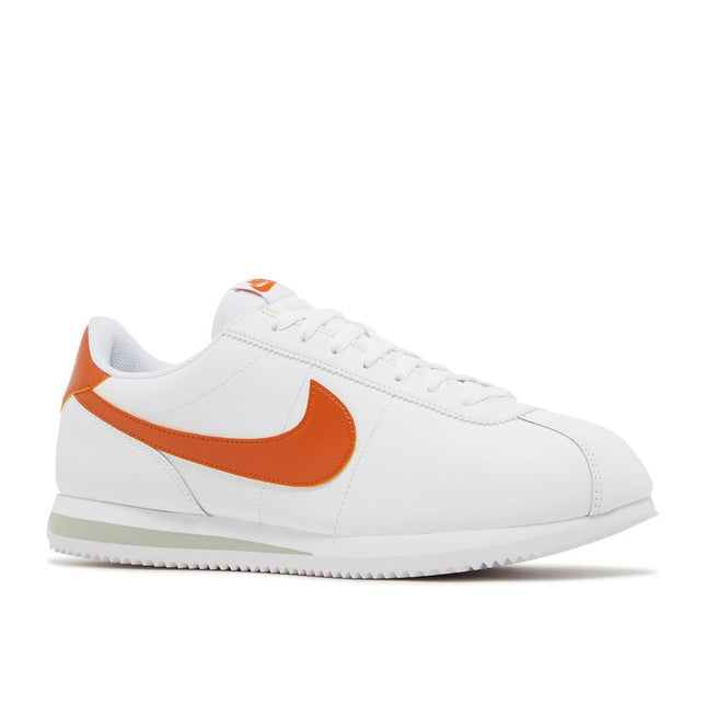 Nike Cortez White Campfire Orange