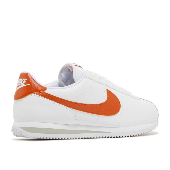 Nike Cortez White Campfire Orange