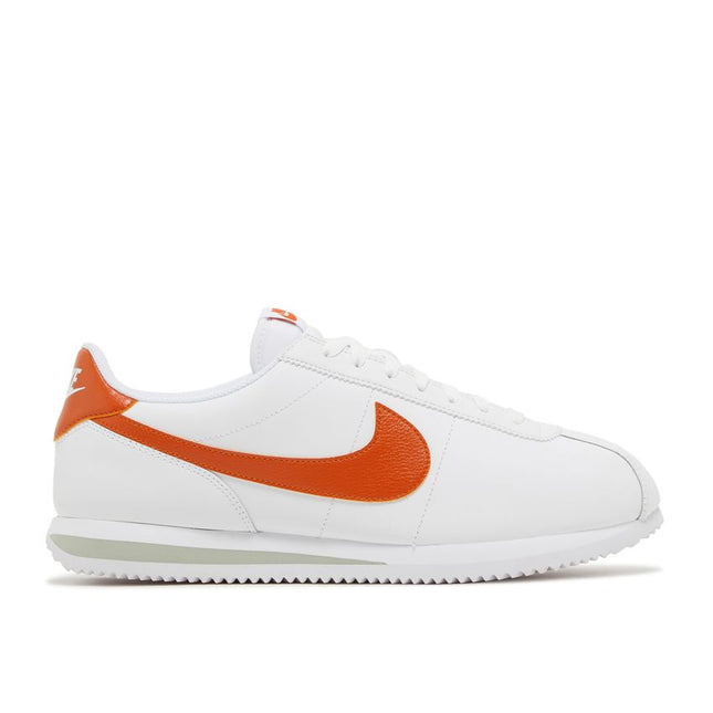 Nike Cortez White Campfire Orange