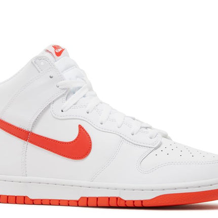 Nike Dunk High Blanco Picante Rojo