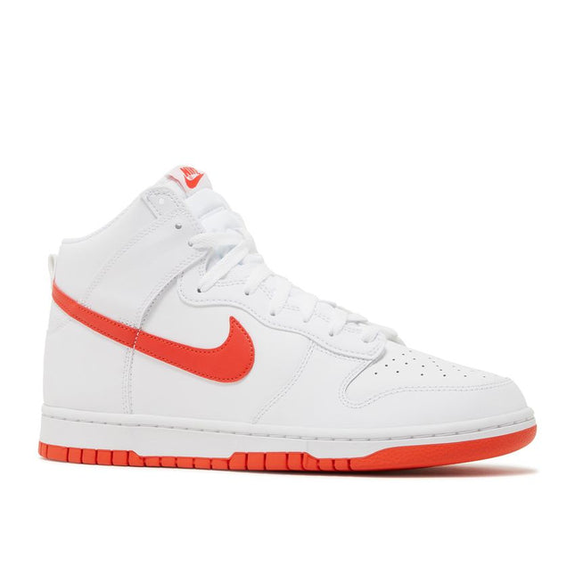 Nike Dunk High White Picante Red