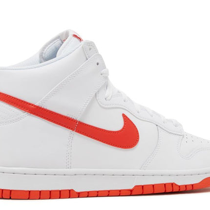 Nike Dunk High Blanco Picante Rojo