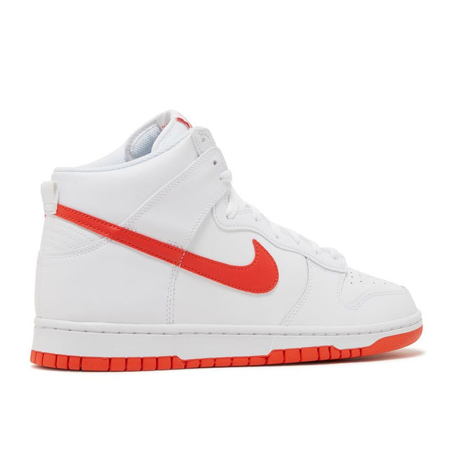 Nike Dunk High White Picante Red