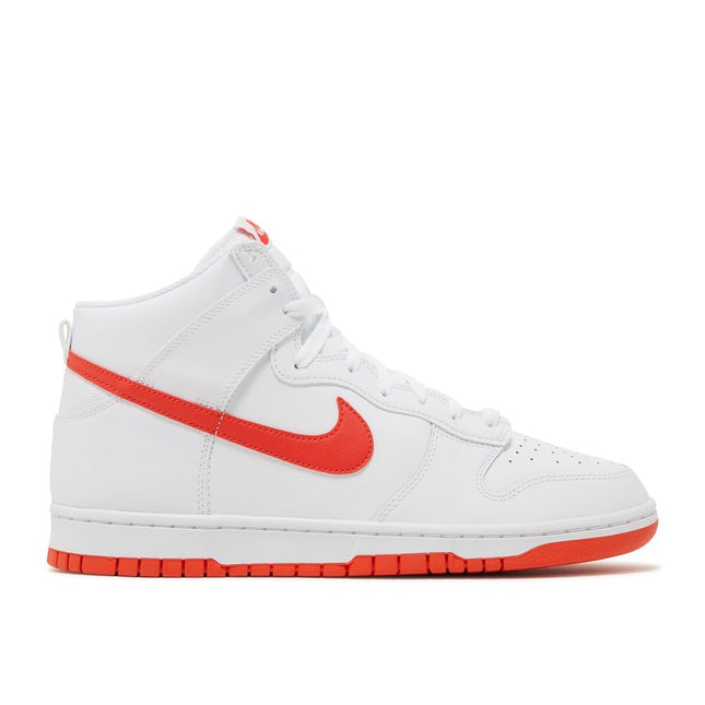 Nike Dunk High White Picante Red