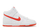 Nike Dunk High White Picante Red