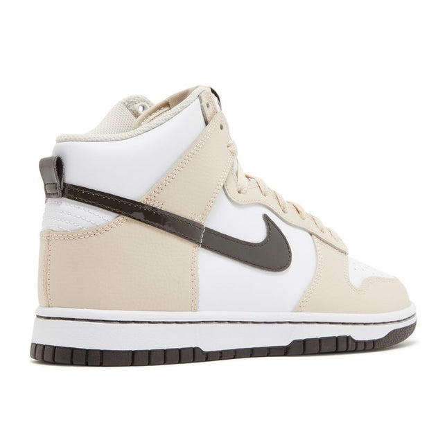 Nike Dunk High White Sanddrift Brown