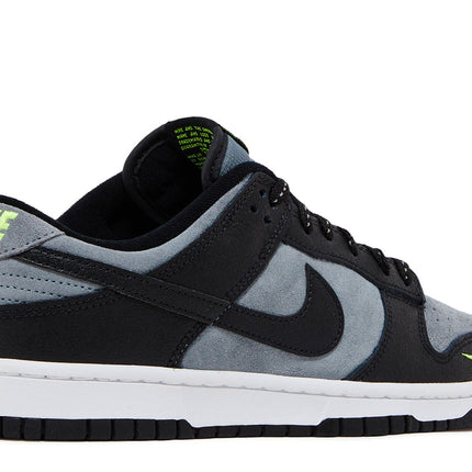 Nike Dunk Low Black Cool Grey Volt Mini Swoosh