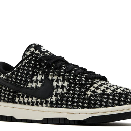 Nike Dunk Low Harris Tweed White Black
