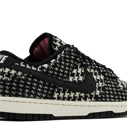 Nike Dunk Low Harris Tweed White Black