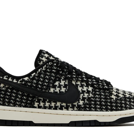 Nike Dunk Low Harris Tweed White Black