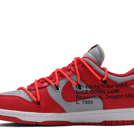 Nike Dunk Low Off-White University Red