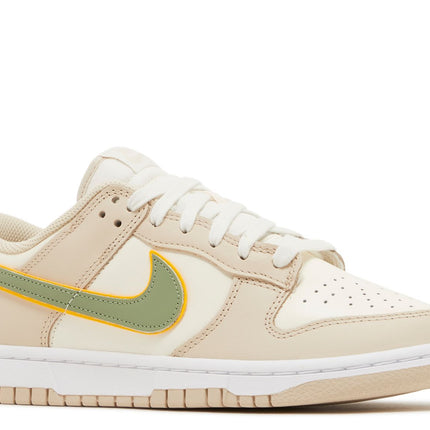 Nike Dunk Low Pale Marfil Aceite Verde