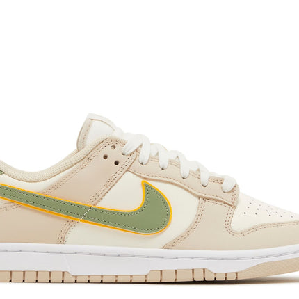 Nike Dunk Low Pale Marfil Aceite Verde