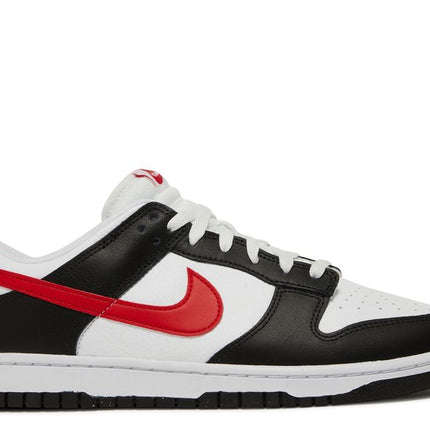 Nike Dunk Low Red Swoosh Panda