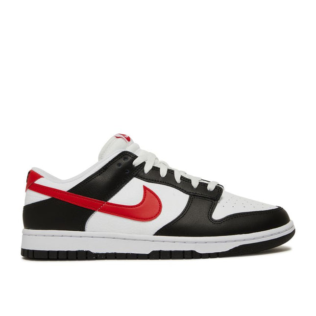 Nike Dunk Low Red Swoosh Panda