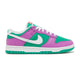 Nike Dunk Low Stadium Green Fuchsia