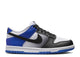 Nike Dunk Low White Black Royal