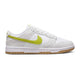 Nike Dunk Low White Bright Cactus