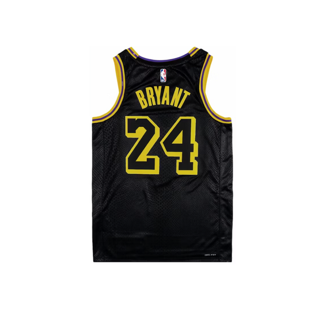 Nike Kobe Mamba Mentality Los Angeles Lakers City Edition Swingman Jersey Black