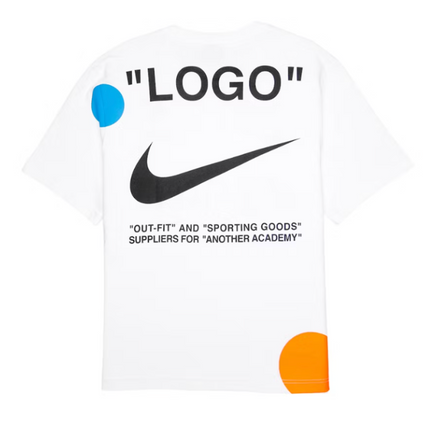 Camiseta Nike Lab x Off-White Mercurial NRG X Blanco