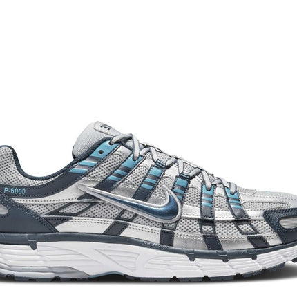 Nike P-6000 Armory Armada Plana Plata