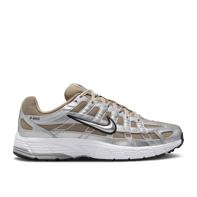 Nike P-6000 Khaki Metallic Silver
