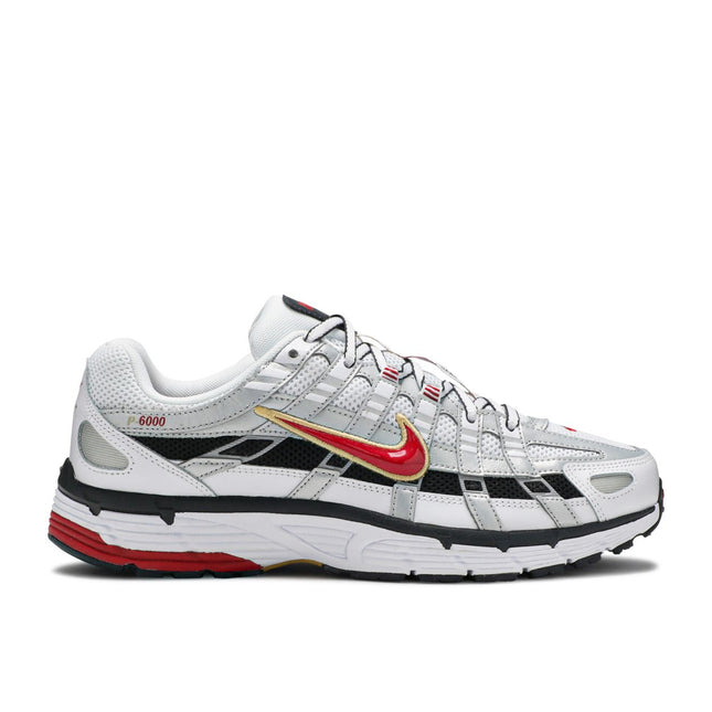 Nike P-6000 White Gold Red