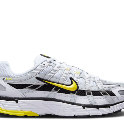 Nike P-6000 White Opti Yellow