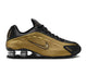 Nike Shox R4 Black Metallic Gold