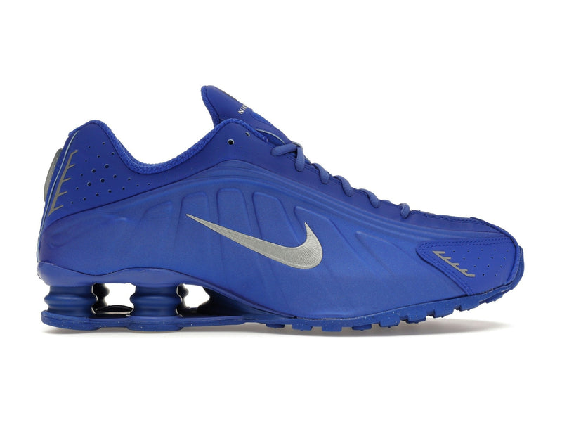 Nike Shox R4 Racer Blue Metallic Silver