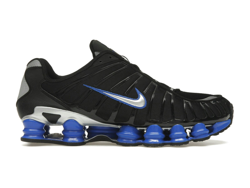Nike Shox TL Black Racer Blue Metallic Silver