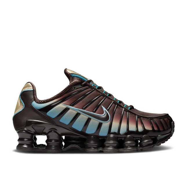 Nike Shox TL Velvet Brown Denim Turquoise