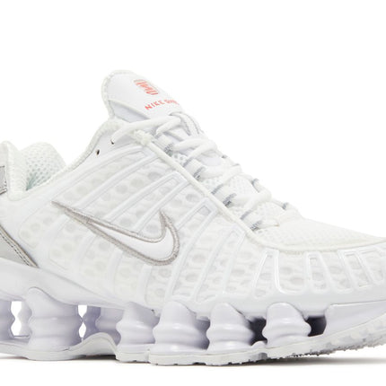 Nike Shox TL White Metallic Silver