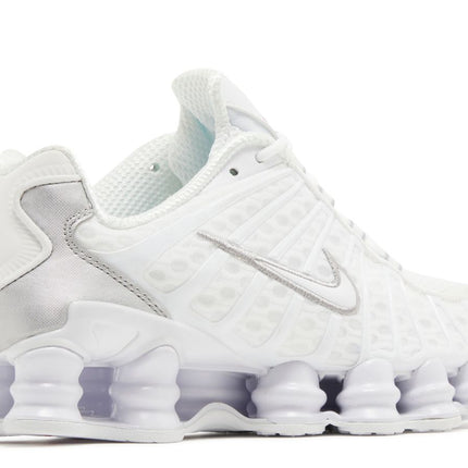 Nike Shox TL Blanco Metálico Plata