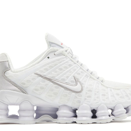 Nike Shox TL Blanco Metálico Plata