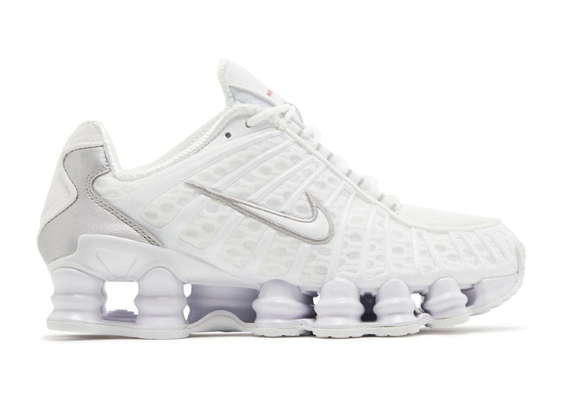 Nike Shox TL White Metallic Silver (Women's)