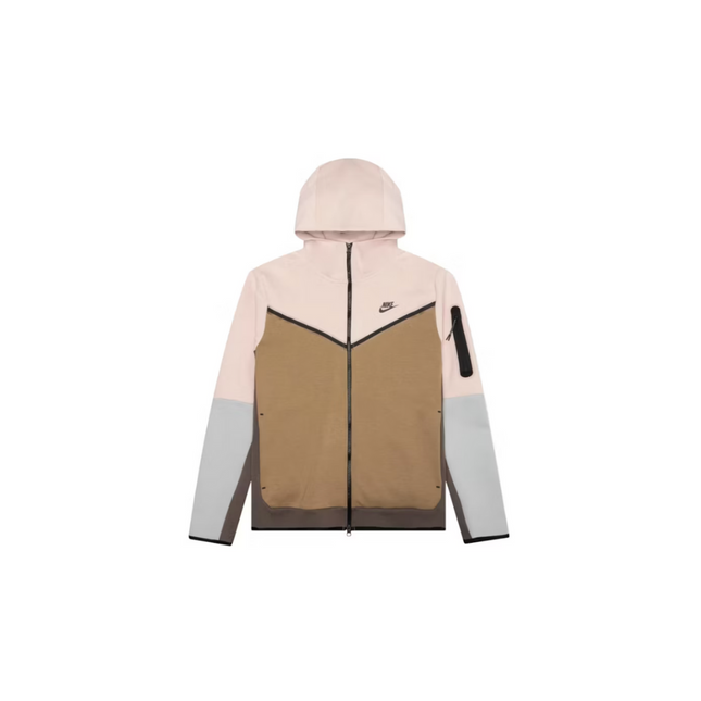 Nike Sportswear Tech Fleece Full-Zip Hoodie Pink/Driftwood