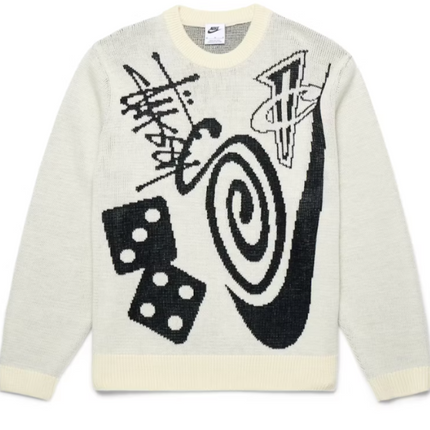 Nike x Stussy Knit Sweater Natural