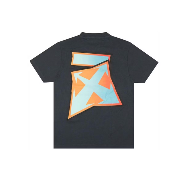 Camiseta Off-White Degrade Thund Slim S/S Outerspace Light