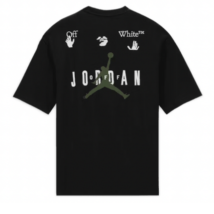 Camiseta Off-White x Jordan Negra