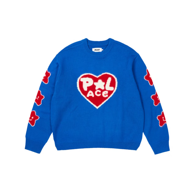 Palace Cosy Knit (FW24) Blue Berry