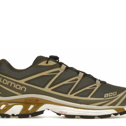 Salomon XT-6 Beluga Dull Gold